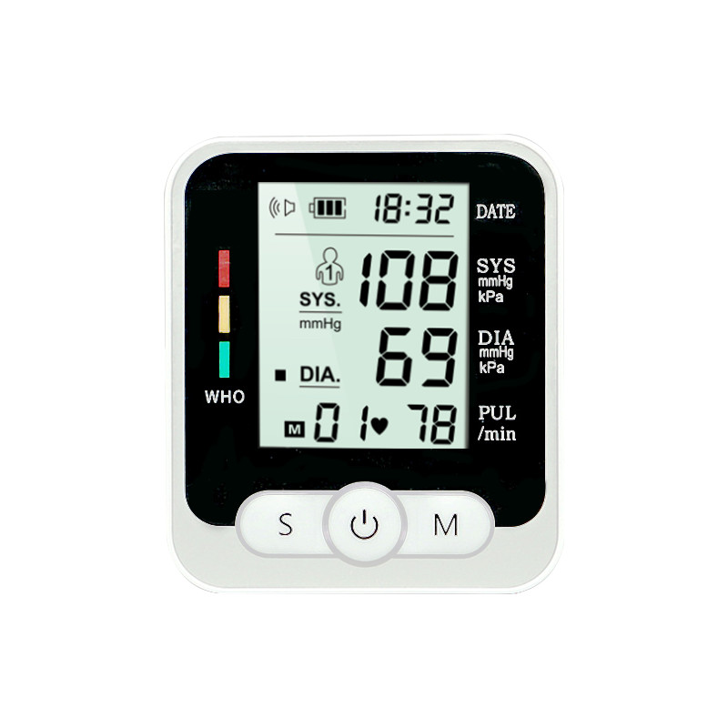 BSCI Digital Electronic Wrist Blood Pressure Cuff Lcd Bp Apparatus