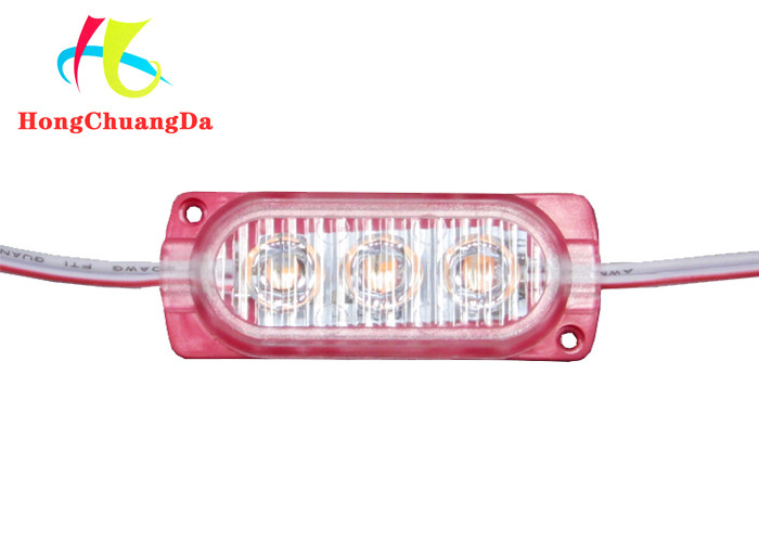 0.6W LED Lights Modules 240LM 60*23mm IP67 Waterproof For Truck Side Warning Light