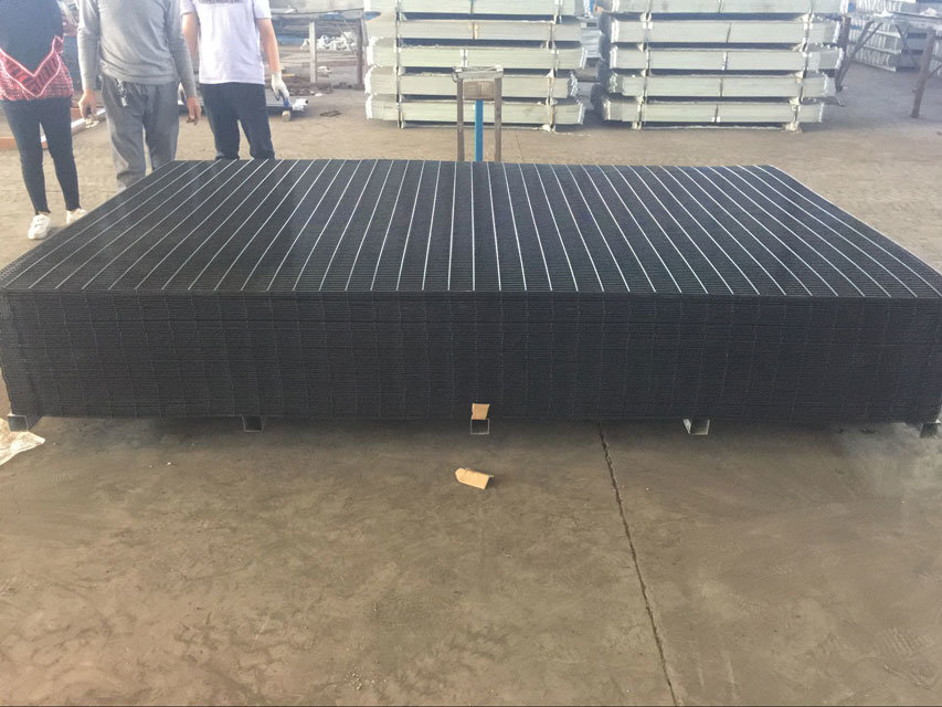 Powder Coated Black or Green Anti Climb High Security 358 Mesh Fence