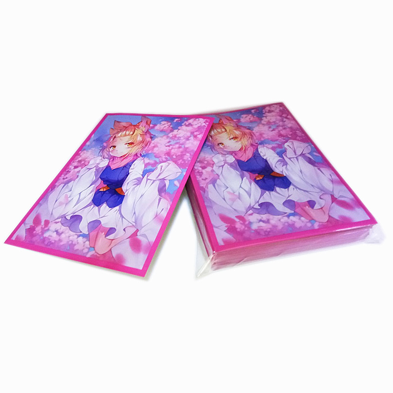 Multi Color Matte Game Card Protectors PP Business Card Protective Sleeve