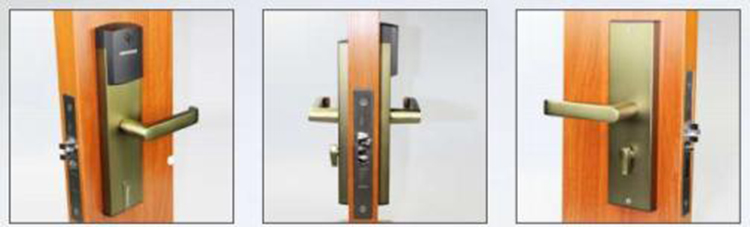 Stainless Steel RFID Hotel Lock Keyless Card Entry Door Locks