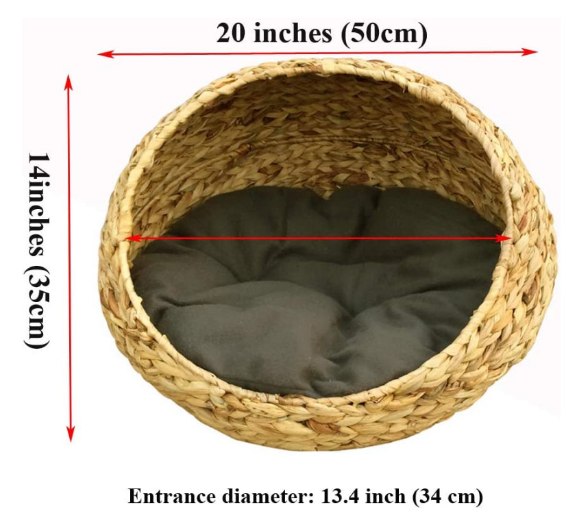 cat hanging basket bed