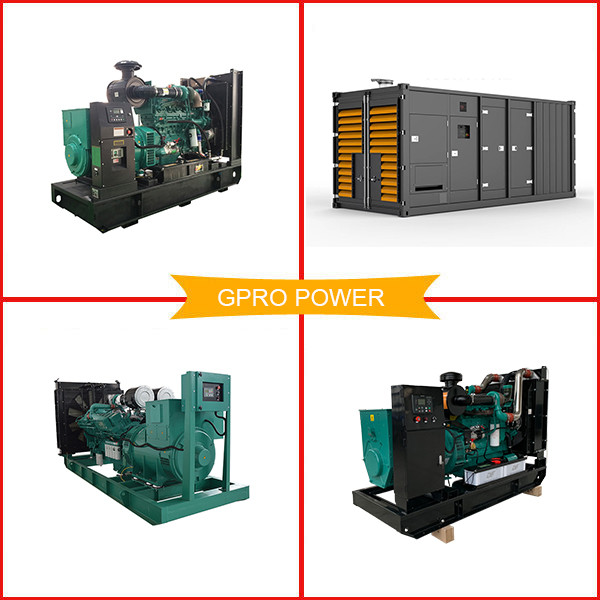 44KW 55KVA 4 Cylinder FAW Engine Power Generating Set Stamford Alternator