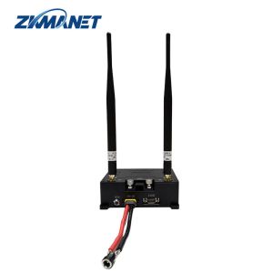 ZKMANET2451UM Drone Data Link 1400-1460MHz 4W Output AES128 Encryption