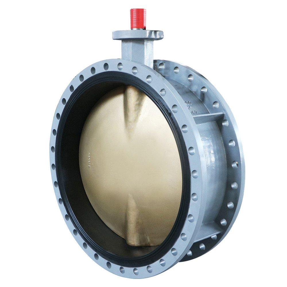 Cast Ductile Iron BS en593 ANSI DIN JIS double flanged centerline Huge Big Size Manual Wormgear Butterfly valves Price