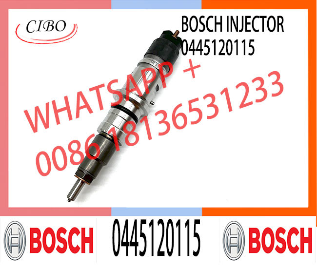 0445120115 Diesel Engine Parts Common Rail Fuel Injector 0445120115