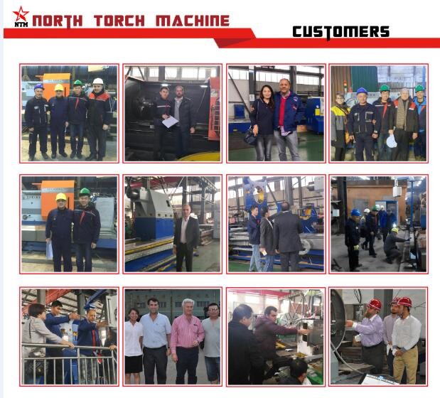 Tyre Mold HDPE Flange Turning Horizontal Lathe Machine