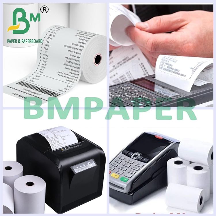48gsm Long Shelf Life Cash Register Paper For Receipt Printing 610mm