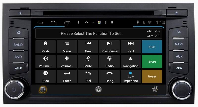ouchuangbo 7 inch car gps sat nav s160 for Seat leon 2013 with iPod bluetooth HD 1024*600 android 4.4 system