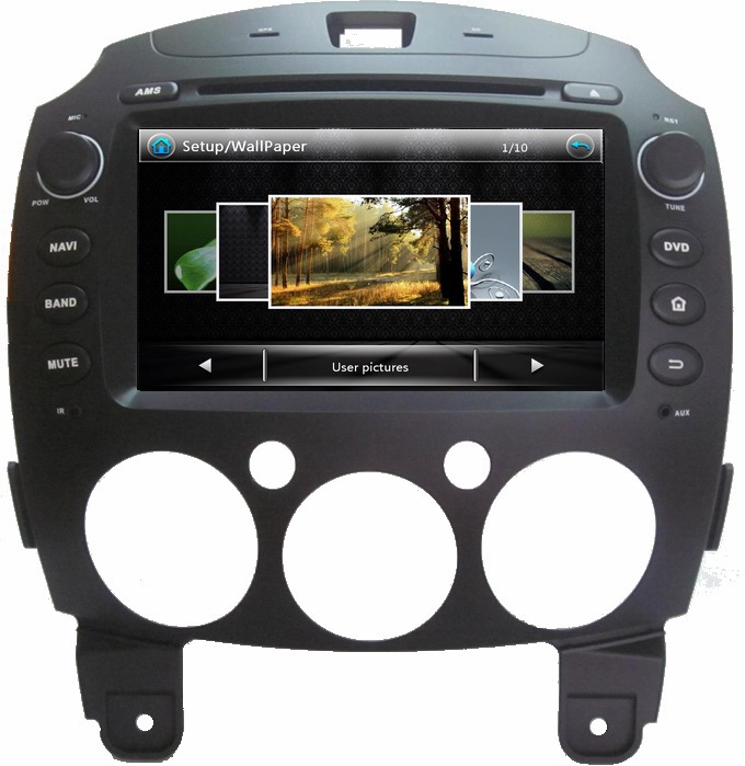 Ouchuangbo Car Audio DVD Stereo for Mazda 2 2010-2012 Auto GPS Navigation TF card USB OCB-8002A