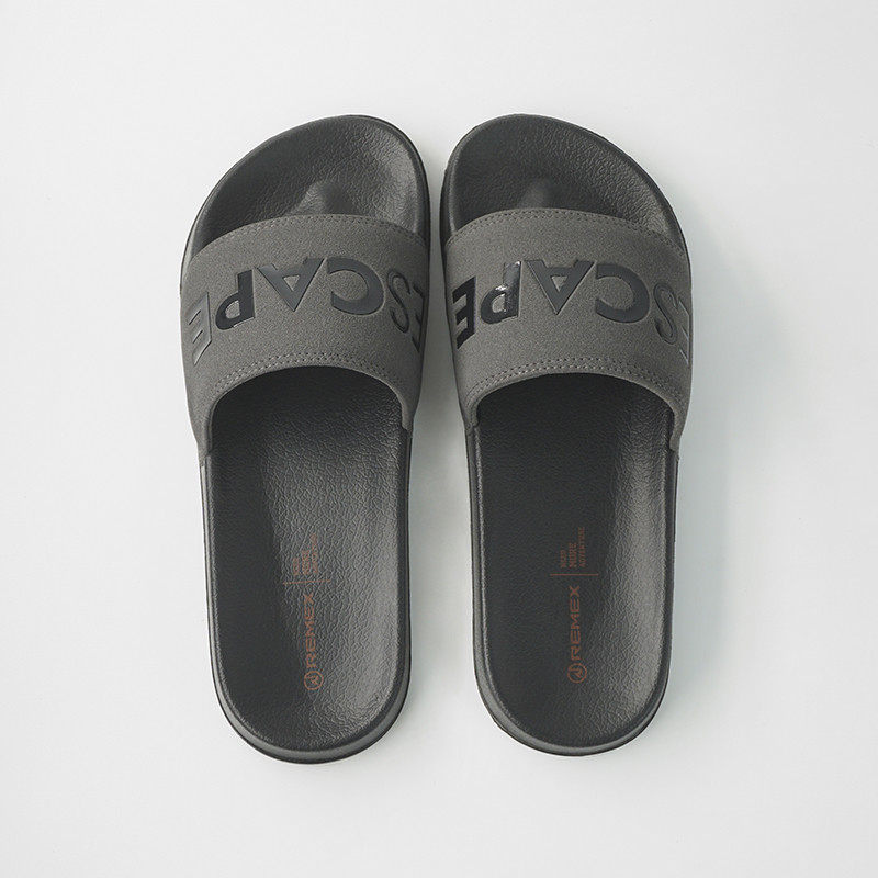 Dark Acid Resistant 41EU EVA Slide Sandal With Soft Sole For Men