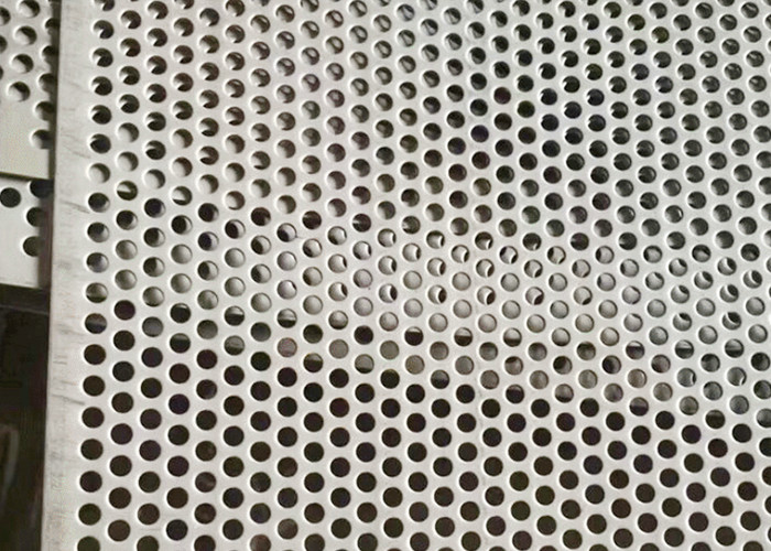 SGS 1m Length Stainless Steel Perforated Sheet For Filter Mesh