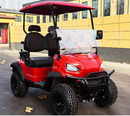 Off Road Street Legal 2 Seater Electric Golf Cart 3500W AC Motor Lead-acid Cell Shuttle