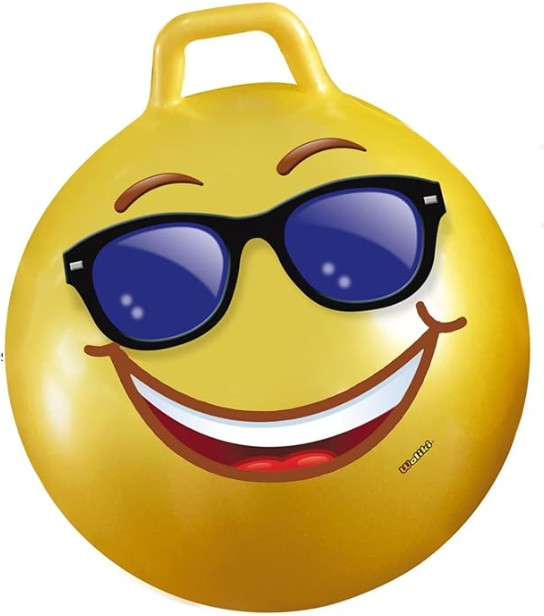 Hopper Jumping Hopping Ball Exercise Bouncing Ball with Handle and Air Pump for Outdoors Sports School Games Exercise