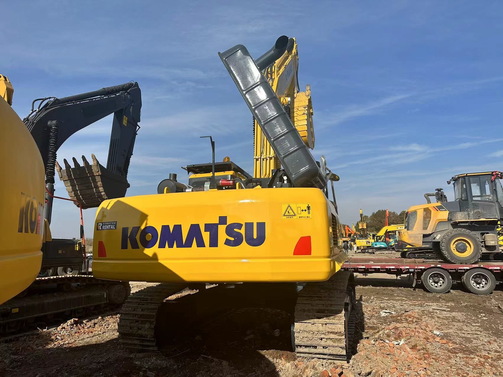 Scondhand Komatsu Excavator PC350-7 Used 35ton Big Type Crawler Digger
