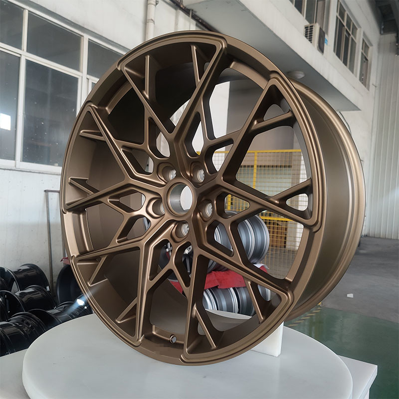 18 19 20 21inch custom forged alloy wheels Bronze finished forged wheels for racing cars