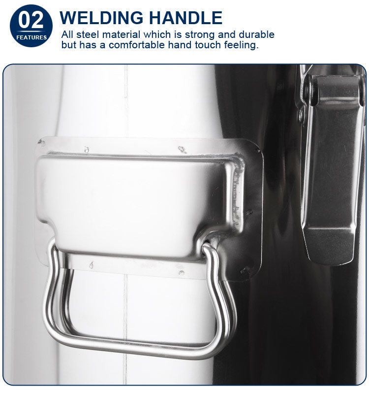 Big Capacity Stainless Steel Milking Machine Bucket Transport Insulation With Lid