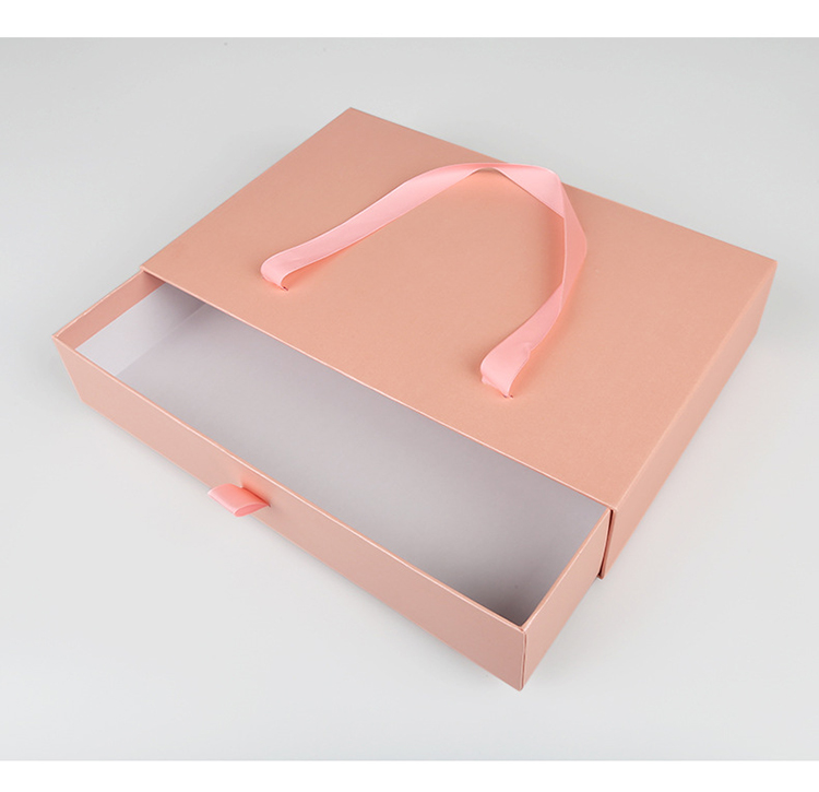 Cardboard Packaging Green Two-Drawer Rum Box Brown Chocolate Drawer Style Box Drawer Style Watch Box With Insert
