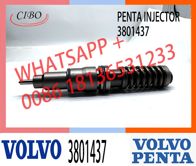 Unit Pump Injector 21586284 3801437 BEBE4C13001 D12D Engine Fuel Diesel Injector For VOL
