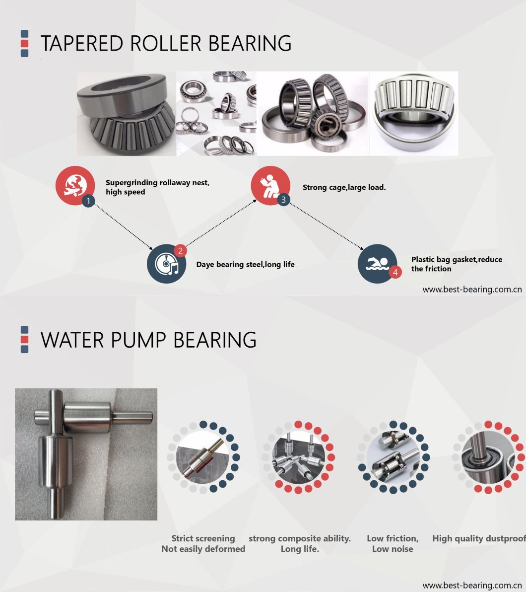 Deep Groove Ball Bearing with SGS Certication (6200-6232, 6000-6032, 6300-6332)