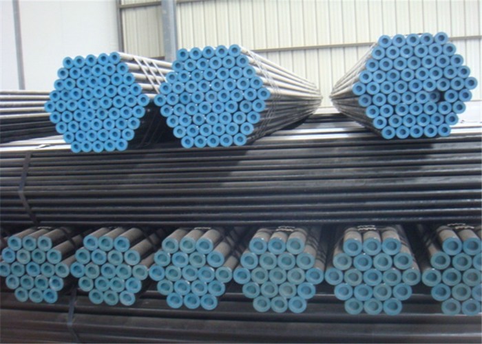 Black Annealed Seamless Steel Pipe , DIN 2391 ST35 Nbk Cold Drawn Seamless Pipe