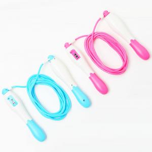 Buy cheap Length Adjustable Jump Rope , Digital Skipping Rope With Counter / Sponge Handle product