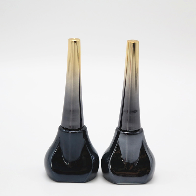 Electroplate Unique Empty Nail Polish Bottles 9ml 10ml 12ml