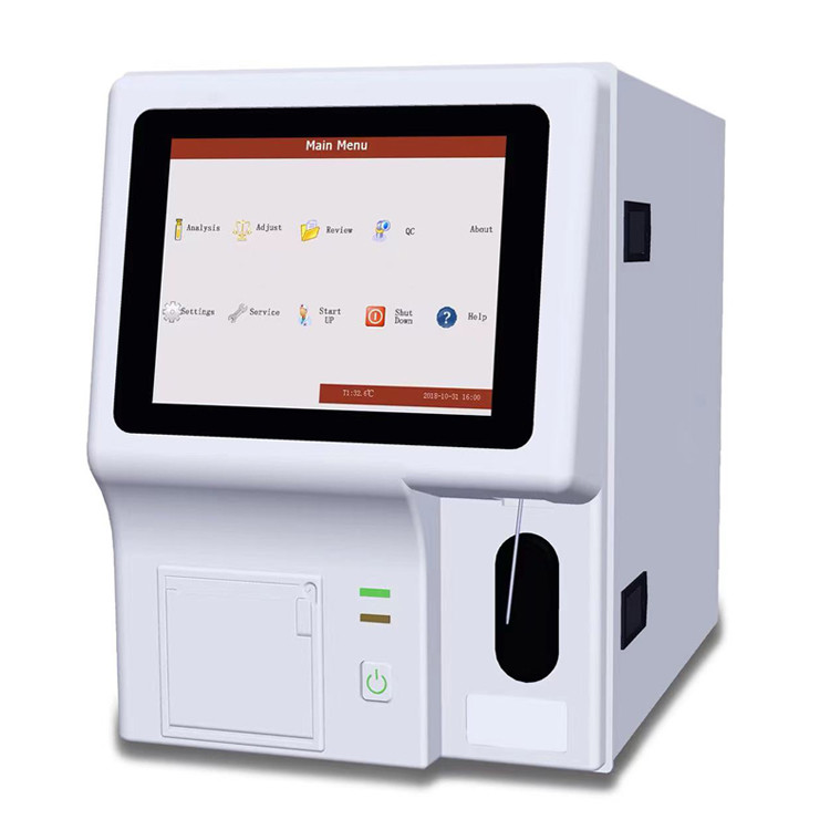 3 Diff Automated Blood Cell Analyzer Veterinary Portable Hematology Analyzer