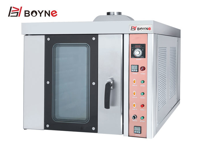 220V Stainless Steel Commercial Gas Type Five Trays Hot Air Convection Oven