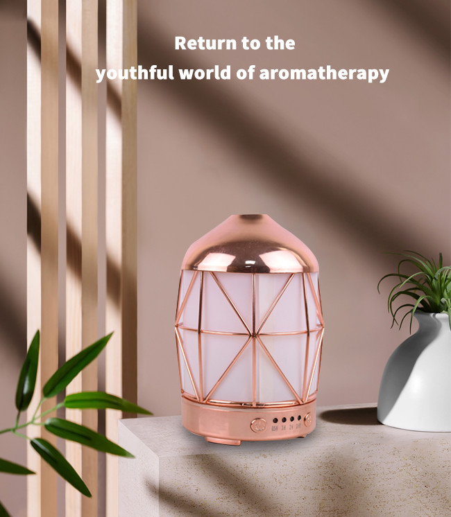 100ml 3-4hours Lantern Iron Aroma Diffuser Ultrasonic Mist