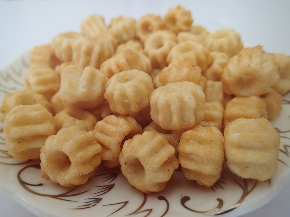 Squid Rolls Healthy Grain Snacks fluffy Crispy Rice Crackers