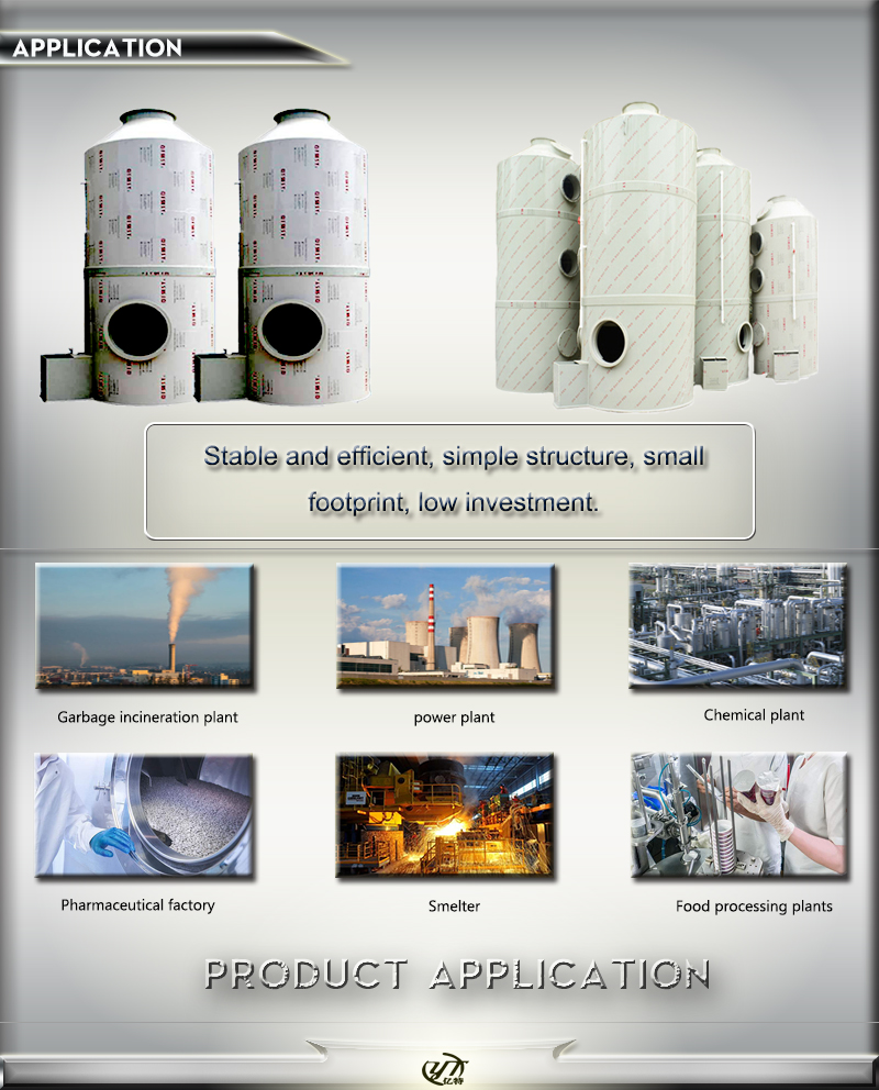 Wet Scrubber With 400 Kg Capacity For Purifying Air Pollution In Bionomic Environment