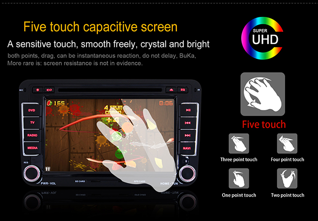 Ouchuangbo Car Stereo DVD Player for Volkswagen Golf V /Golf VI /Tiguan Android 4.2 GPS Navi 3G Wifi Radio OCB-8813B