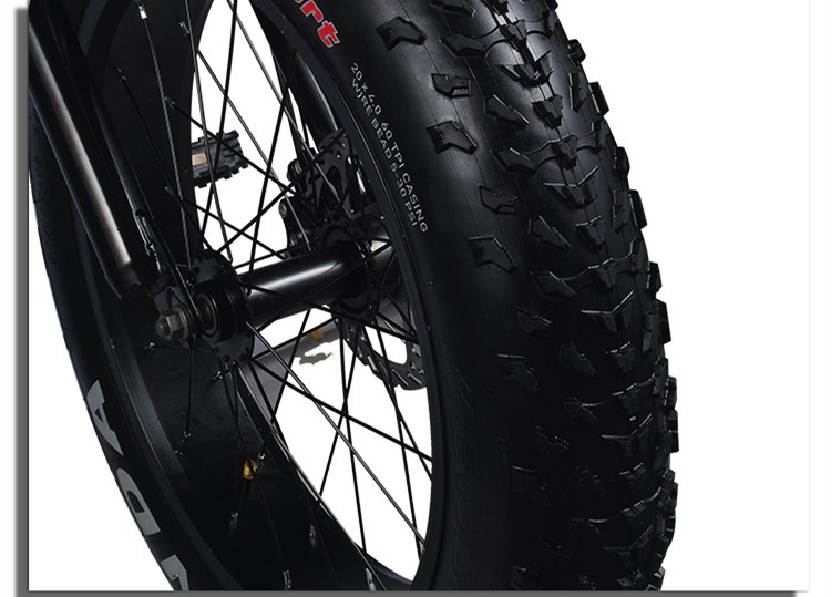 500W Motor Fat Electric Bike Foldable with 48V 15AH Lithium Battery and 20" Wheel Size