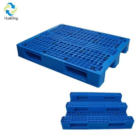 Cheap price good quality 4-way use heavy duty 3 runners plastic pallet