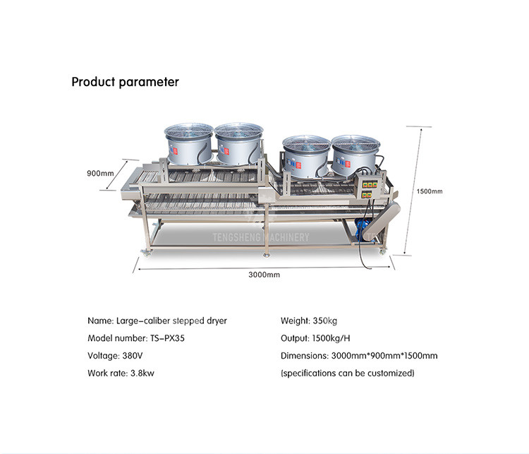 350KG Can set vegetables air drying stainless steel drainer fruit and vegetable ladder air drying fruit and vegetable
