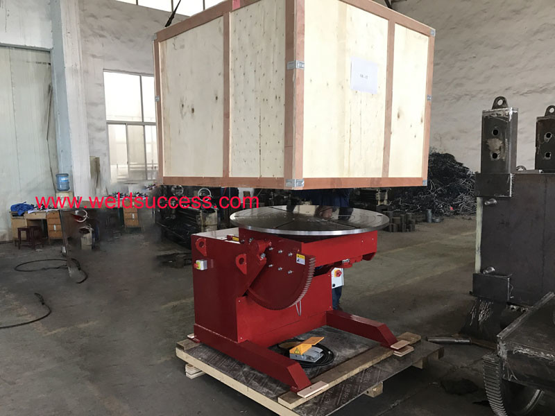 600kg Automatic Welding Positioner Machine With Turning With Working Table