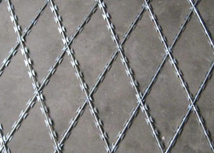 304 Stainless Steel Barbed Razor Wire Fencing BTO 25 65mm Length