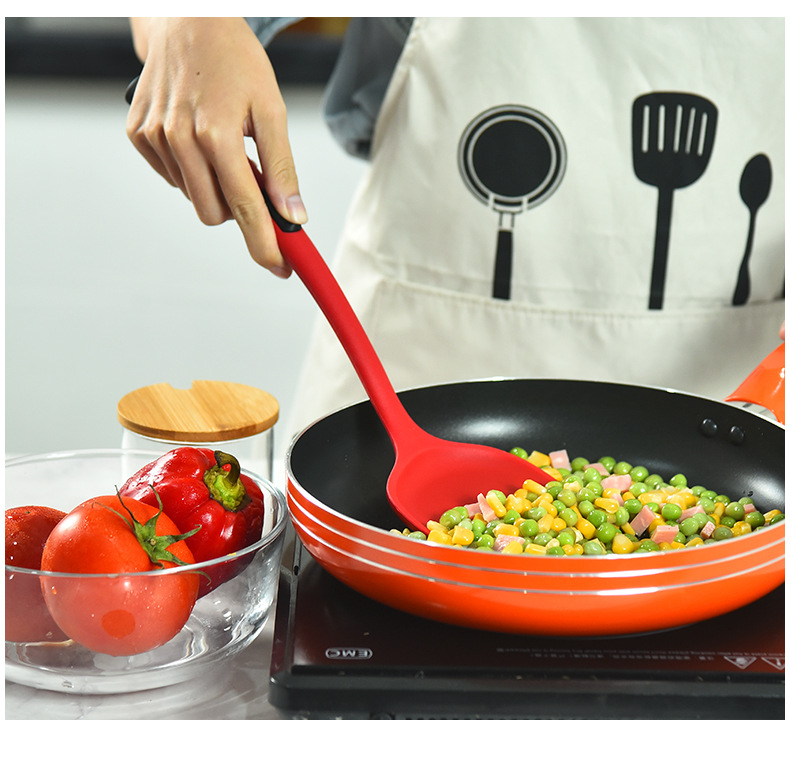 Sustainable Silicone Spatula Kitchenaid Eco Friendly 5 Piece Silicone Utensil Set