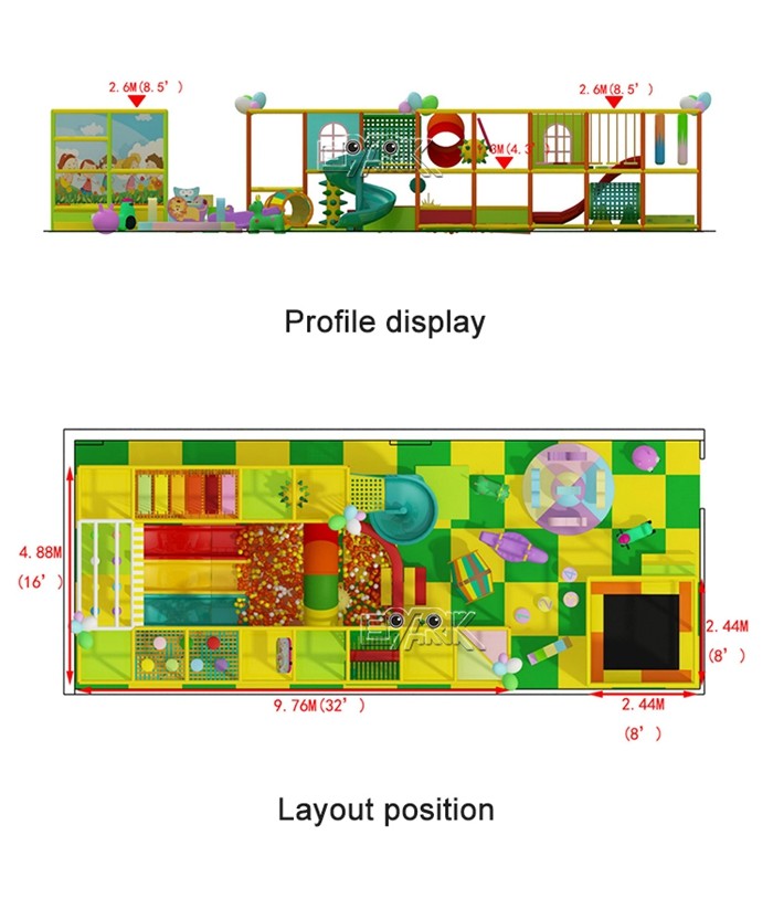 Bear Fishing Pond Indoor Playground Amusement Park Play Sand Art Table