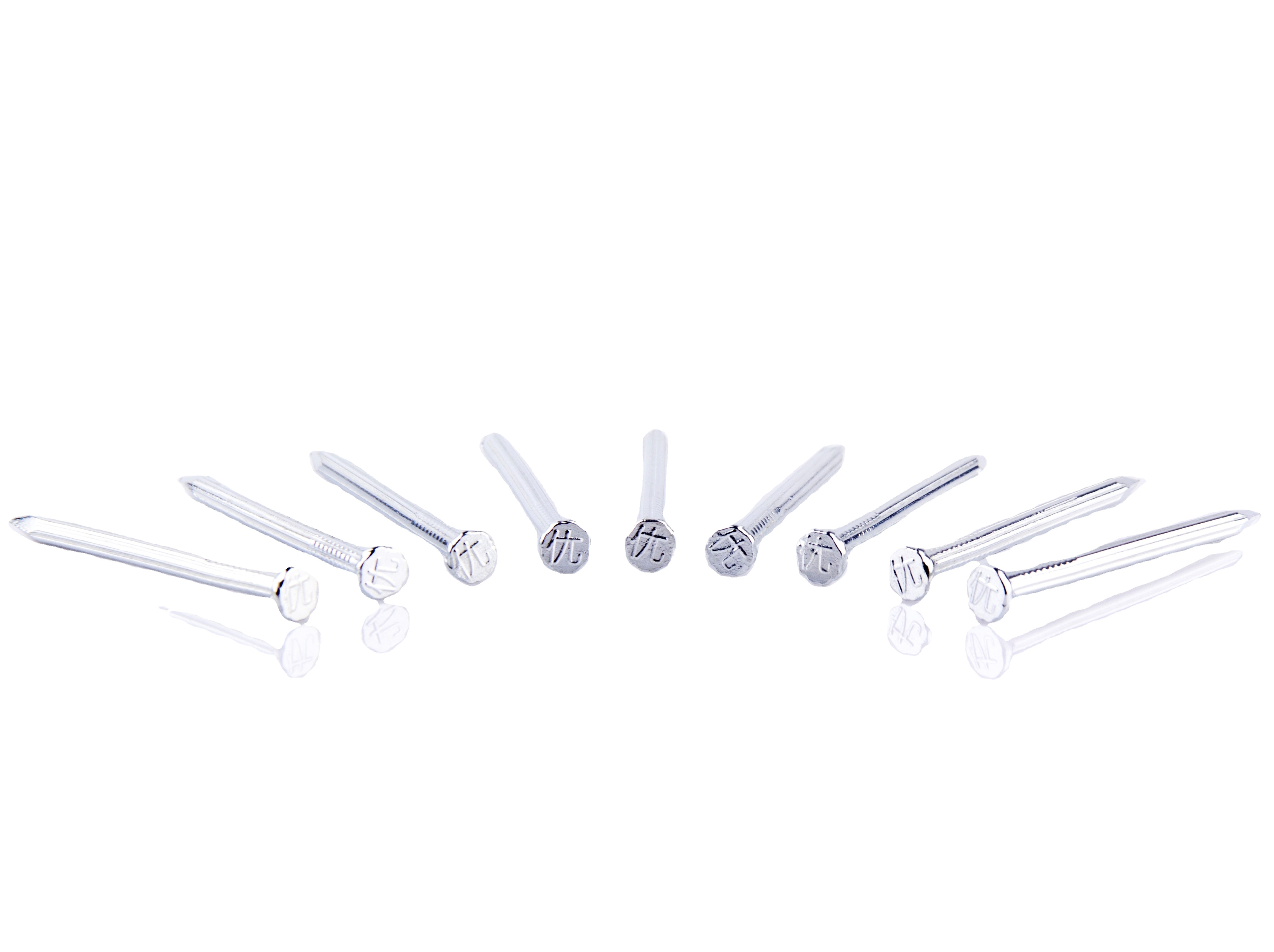 Galvanized Steel Construction Nails Flat Head High Strength Customized