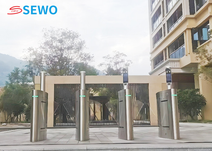 Intelligent Pedestrian Barrier Gate Turnstile For Residential Gate Access Control System
