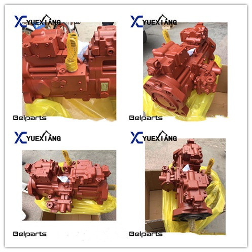 DH258 M4V150 Excavator Hydraulic Pump Red Steel Material High Efficiency