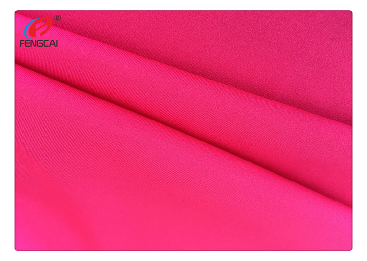 Custom 4 Way Stretch Recycled Polyester Spandex Fabric For Swimsuit