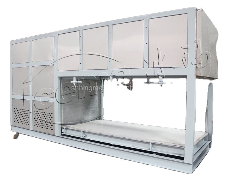 2T Direct Cooling Block Ice Machine Industrial For Sale Farm Factory Industrial Plant