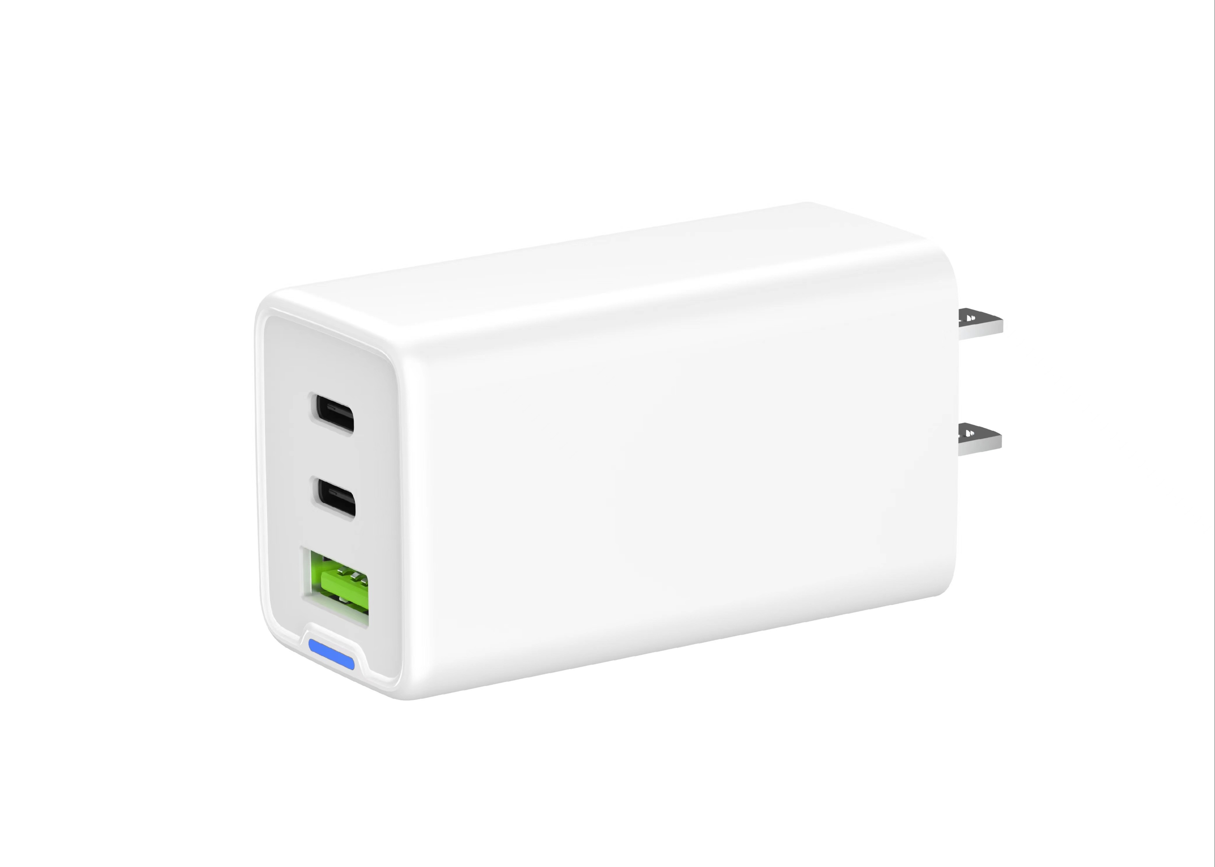 Fast Charging GaN 65W Super Fast Wall Charger Mobile Phone Charger Adapter
