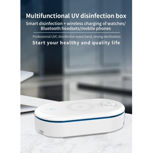 15W 4 in 1 Multifunctional Wireless Charger with UV Disinfection