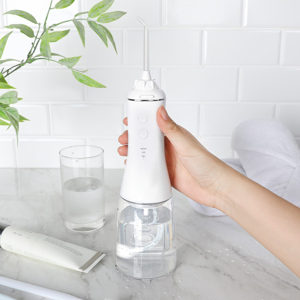 FCC 120PSI Cordless Water Flosser Rechargeable Leakproof Lightweight