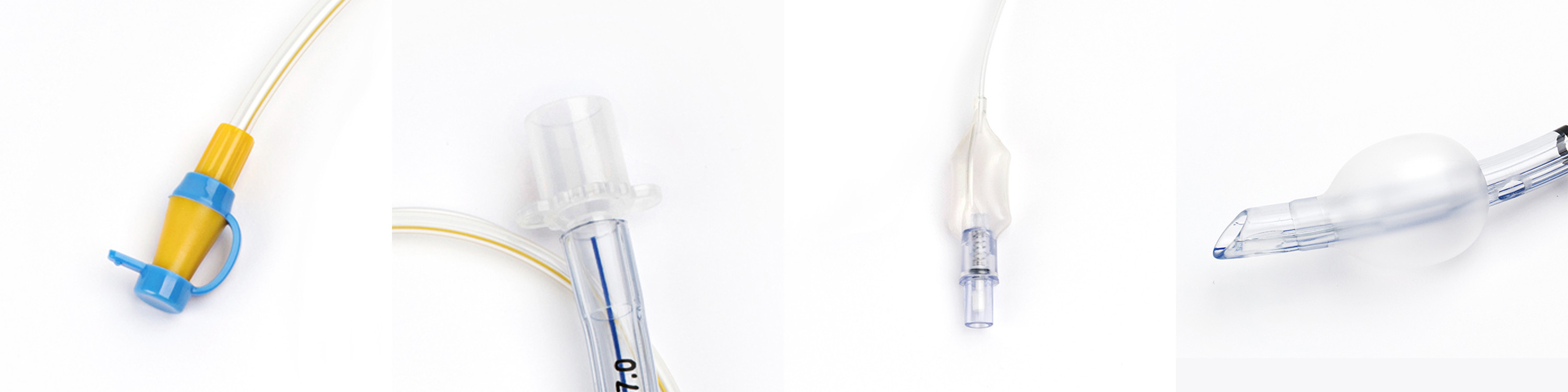 Hospital Equipment Disposable Endotracheal Tube With Suction Port Micro Thin PU Cuff