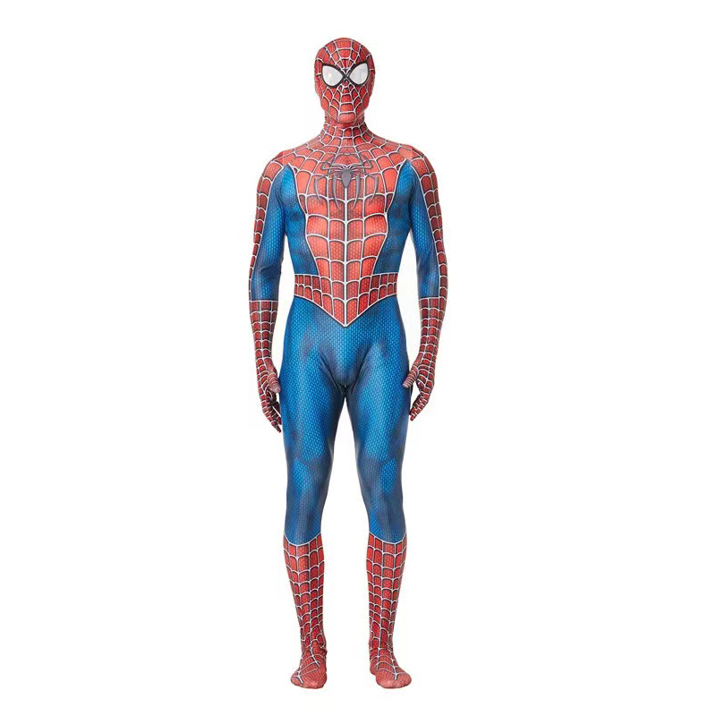Kids Cosplay Bodysuit 3D Superhero Costume for Christmas Performance Stage Dancerwear